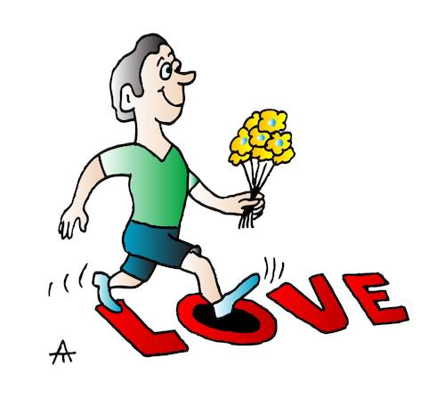 Cartoon: Love (medium) by Alexei Talimonov tagged love