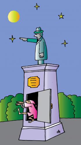 Cartoon: Lunatics (medium) by Alexei Talimonov tagged lunatics