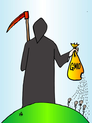 Cartoon: Monsanto (medium) by Alexei Talimonov tagged monsanto