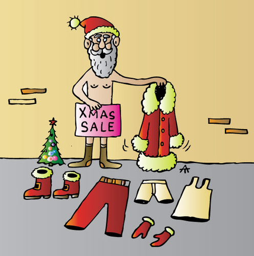 Cartoon: Xmas (medium) by Alexei Talimonov tagged xmas