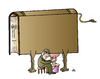 Cartoon: book (small) by Alexei Talimonov tagged book,cow