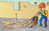 Cartoon: Builder (small) by Alexei Talimonov tagged builder