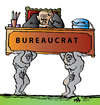 Cartoon: bureaucrat1 (small) by Alexei Talimonov tagged bureaucrat