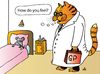 Cartoon: Cat Doctor (small) by Alexei Talimonov tagged cat,doctor