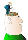 Cartoon: Fisher (small) by Alexei Talimonov tagged fisher