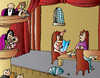 Cartoon: In Theatre (small) by Alexei Talimonov tagged theatre