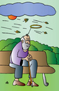 Cartoon: Old Man (small) by Alexei Talimonov tagged old,man
