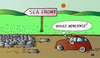 Cartoon: Sea Front (small) by Alexei Talimonov tagged sea,front