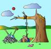 Cartoon: The End (small) by Alexei Talimonov tagged nature,climate,change