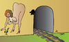 Cartoon: Tunnel (small) by Alexei Talimonov tagged tunnel