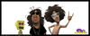 Cartoon: LMFAO caricature (small) by GRamirez tagged lmfao,skyblu,redfoo,guillermo,ramirez,caricature