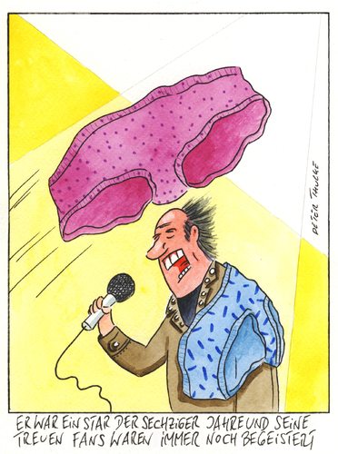 Cartoon: schlüpfer (medium) by Peter Thulke tagged fan,fan,sechzier,star,stars,musik,band,musiker,fans,groupies,unterhose,begeisterung