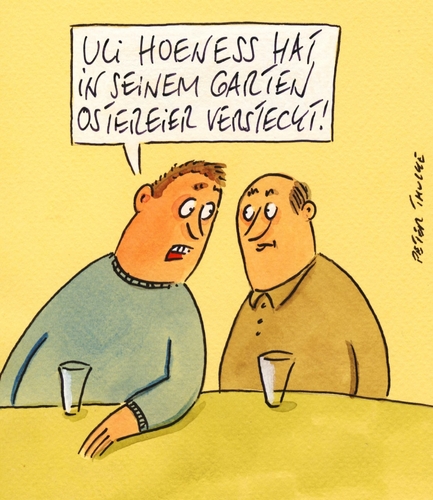 Cartoon: uli hoeneß (medium) by Peter Thulke tagged uli,hoeneß,uli,hoeneß