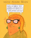 Cartoon: brille (small) by Peter Thulke tagged brille,medien,werbung