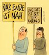 Cartoon: das ende (small) by Peter Thulke tagged schlechte,zeiten,das,ende