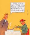 Cartoon: der goldene schuss (small) by Peter Thulke tagged smartphone,jugend,alte,fernsehshow