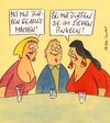 Cartoon: dürfen (small) by Peter Thulke tagged frauen,männer