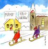 Cartoon: haushälterin (small) by Peter Thulke tagged zölibat,kirche