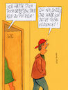 Cartoon: jugendsprache (small) by Peter Thulke tagged jugendsprache