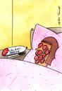 Cartoon: salami (small) by Peter Thulke tagged kosmetik