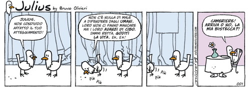 Cartoon: Julius (medium) by bruno olivieri tagged strips,julius,comics,bande,dessinee,italian,fumetti,humor,cartoon