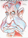 Cartoon: Walter Matthau (small) by Cartoons and Illustrations by Jim McDermott tagged sketchbook,actors,caricatures
