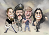 Cartoon: metal legends (small) by elidorkruja tagged metal,legends