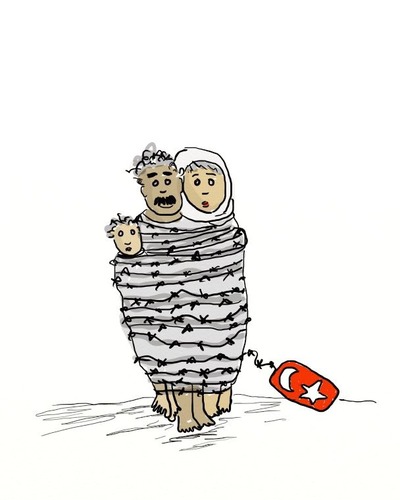 Cartoon: refugees (medium) by adimizi tagged refugees