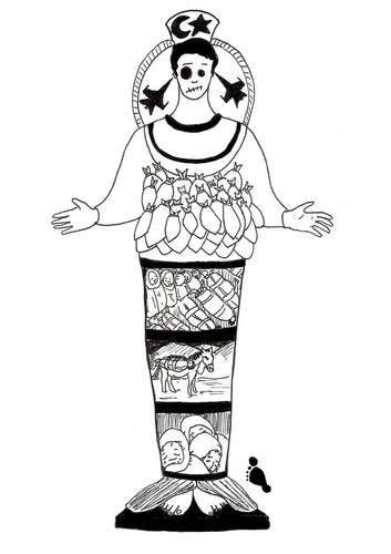 Cartoon: Roboski (medium) by adimizi tagged cizgi