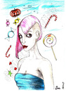 Cartoon: candy (small) by Suat Serkan Celmeli tagged candy