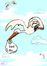 Cartoon: Bird Flu (small) by duygu saracoglu tagged bird,flu