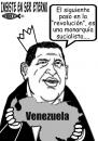 Cartoon: Insiste en ser eterno (small) by Empapelador tagged venezuela,latinoamerica