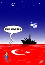 Cartoon: TWO MINUTES (small) by ugur demir tagged mmm