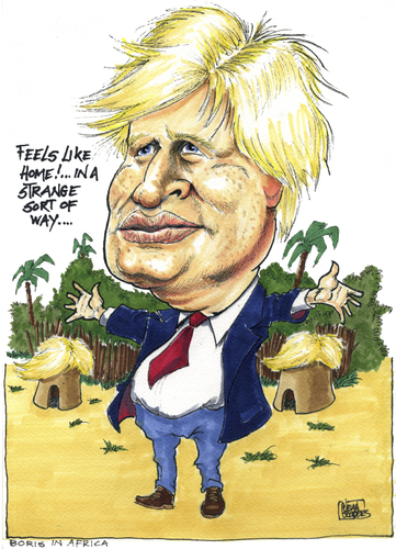 Cartoon: Boris Johnson (medium) by jean gouders cartoons tagged gouders,johnson,boris,london,royalmayor,england,uk,charles,prince,of,walesroyal,wedding,kate,william,marriage,queen,buckingham,palace,windsor,mountbatten,middleton,westminster,abbey,camilla,jean,gouderscamilla,parker,bowles,tags,royals