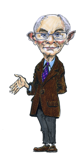 Cartoon: Herman van Rompuy (medium) by jean gouders cartoons tagged herman,van,rompuy,eu,president,jean,gouders
