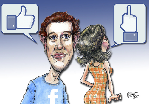 Cartoon: Zuckerbook (medium) by jean gouders cartoons tagged like,gouders,jean,facebook,zuckerberg,mark,zuckerbook,facebook,mark zuckerberg,soziales netzwerk,kommunikation,internet,web,networking,mark,zuckerberg,soziales,netzwerk
