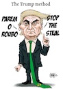 Cartoon: Stop the steal (small) by jean gouders cartoons tagged bolsonaro,brazil,coup,attempt