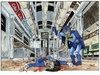 Cartoon: Subway scenes (small) by jean gouders cartoons tagged batman,super,heroes,jean,gouders