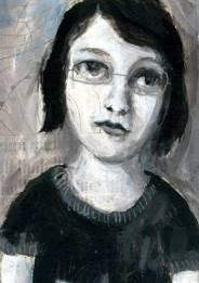 Bobi and Bobi's portrait