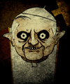 Cartoon: Pope (small) by Hentamten tagged pope ratzinger