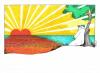 Cartoon: sonnenuntergang 1 (small) by ruditoons tagged sonne,