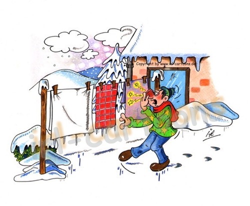 Cartoon: Väterchen Frost (medium) by irlcartoons tagged frost,eis,schnee,winter,wäsche,glatteis,feuchtigkeitsaustausch,wäschetrockner,gesundheit,sonne,luft,energie,temperatur,kleidung,wäschespinne,wäscheleine,minustemperatur,irlcartoons