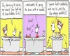 Cartoon: Hamish is learning to swim!.. (small) by noodles cartoons tagged hamish,marcel,bath,swim