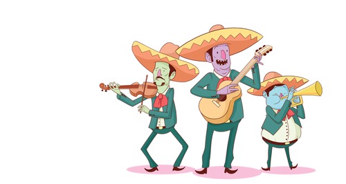Cartoon: Mariachi (medium) by MonitoMan tagged mariachi