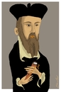 Cartoon: Nostradamus (small) by Bravemaina tagged nostradamus