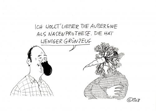 Cartoon: Grünzeug (medium) by Christian BOB Born tagged nase,prothese,gemüse,schönheit,ideal,männer,schönheitsideal,schönheitsoperation,ästhetik,ästhetische chirurgie,brustvergrößerung,chirurg,chirurgie,chirurgischer eingriff,ewige jugend,facelift,falten,jugendhaftigkeit,kosmetik,kosmetische operation,modifikation,operation,nasenkorrektur,patient,pfusch,pfuscher,plastische chirurgie,schönheitschirurg,schönheitschirurgie,selbstbewusstsein,selbstwertgefühl,silikon,verschönerung,gemüse,nase,prothese,nasenprothese,ersatz,ästhetische,chirurgischer,eingriff,ewige,jugend,kosmetische,plastische