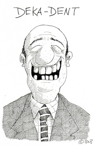 Cartoon: o.T. (medium) by Christian BOB Born tagged dekadenz,ego,mensch,zähne,gesundheit,ich,dekadenz,ego,mensch,zähne,gesundheit,ich
