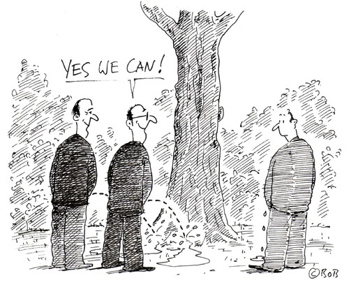 Cartoon: Yes we can ! (medium) by Christian BOB Born tagged pippi,tröpfel,prostata,männer,bäume,leistungen,mann,männer,baum,bäume,wal,wälder,natur,umwelt,pinkeln,urinieren,urin,prostata,pippi,leistungen,leistung,blockade,angst,hemmungen,hemmung,angeber,angeben