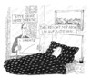 Cartoon: Bitte sehr... (small) by Christian BOB Born tagged wirtschaft,angestellte,firma,chef,direktor,umsatz,bett,müde,schlafen,faul