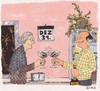 Cartoon: Skol (small) by Christian BOB Born tagged sylvester,gebisse,neujahr,sekt,anstoßen,prosit,alte